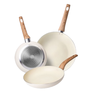 Nuovva marble non-stick pan set. Frying pan set.