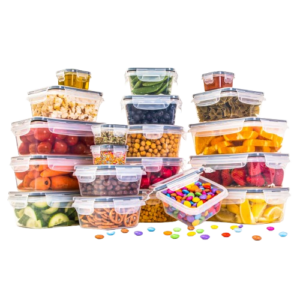 Nuovva's airtight food containers sets. Keep food fresh, Keep your kitchen organised.