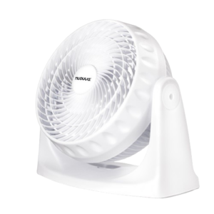 Nuovva cooling fan. Electric Turbo Desk Fan, wall mountable and energy efficient.