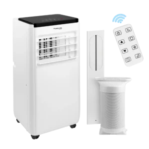 9000 BTU Portable Air Conditioner. A portable air conditioning unit to keep you cool in the summer heat.