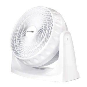 Nuovva cooling fan. Electric Turbo Desk Fan, wall mountable and energy efficient.