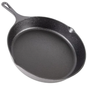 25 cm Pre-Seasoned Cast Iron Skillet. cast iron skillet induction friendly